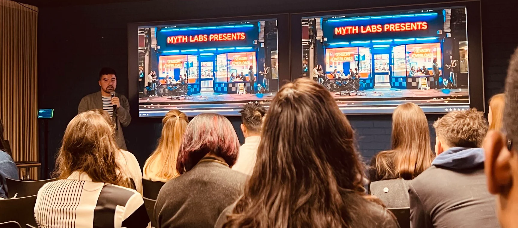 James Finlay speaking at INTERFACE event